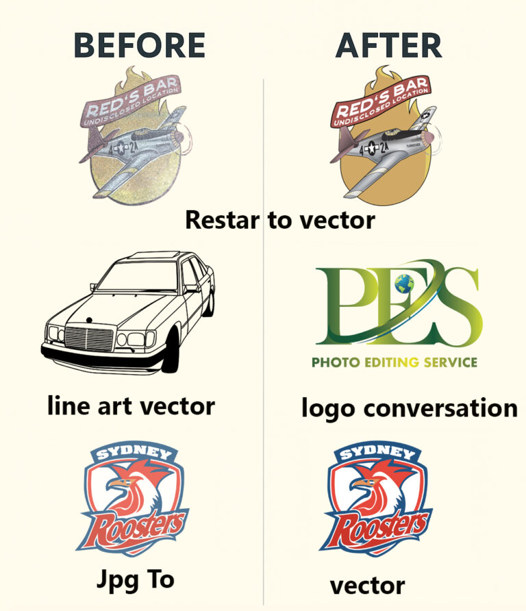 Professional vector art service for logos and illustrations” “High-quality vector artwork for scalable graphics” “Custom vector art design for branding and print” “Vector illustration service for clean and sharp designs” “Raster image converted to professional vector artwork