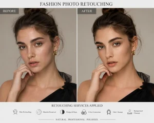 High-End Fashion Retouching_